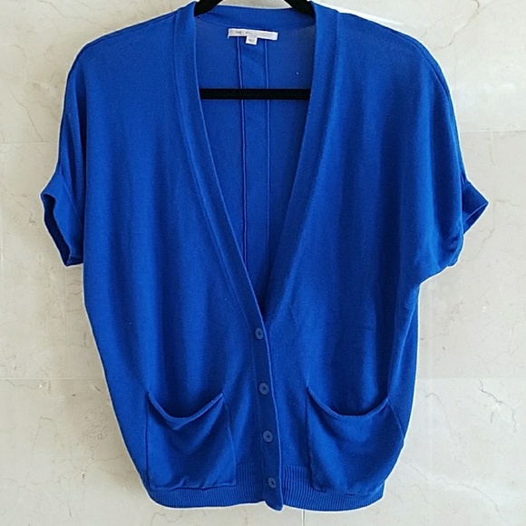 WOMEN'S ROYAL BLUE GAP SWEATER - Picture 1 of 3